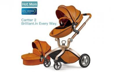 Hot-Mom Kombikinderwagen-mit mit Buggyaufsatz und Babywanne